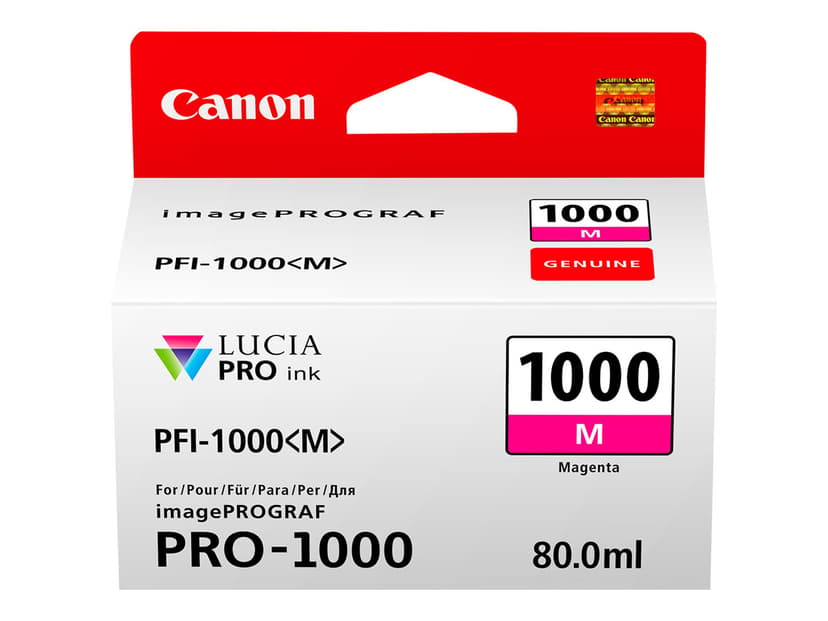Canon Blekk Magenta PFI-1000 M - IPF-1000