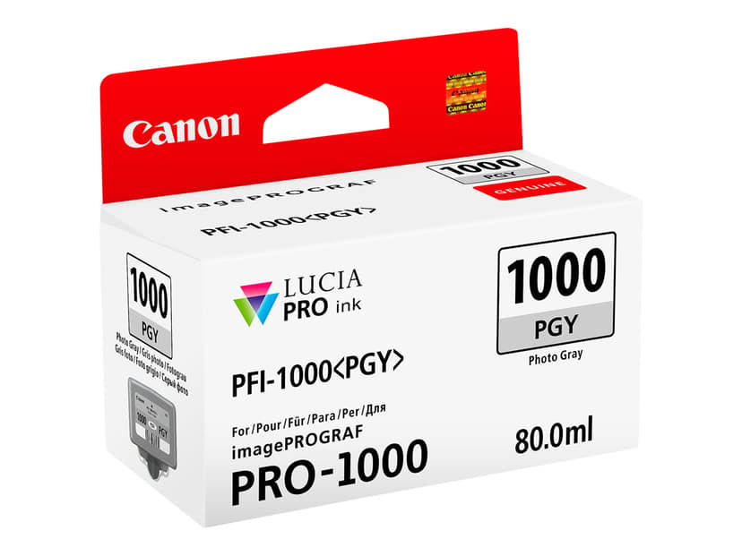Canon Blekk Foto Grå PFI-1000 PGY - IPF-1000