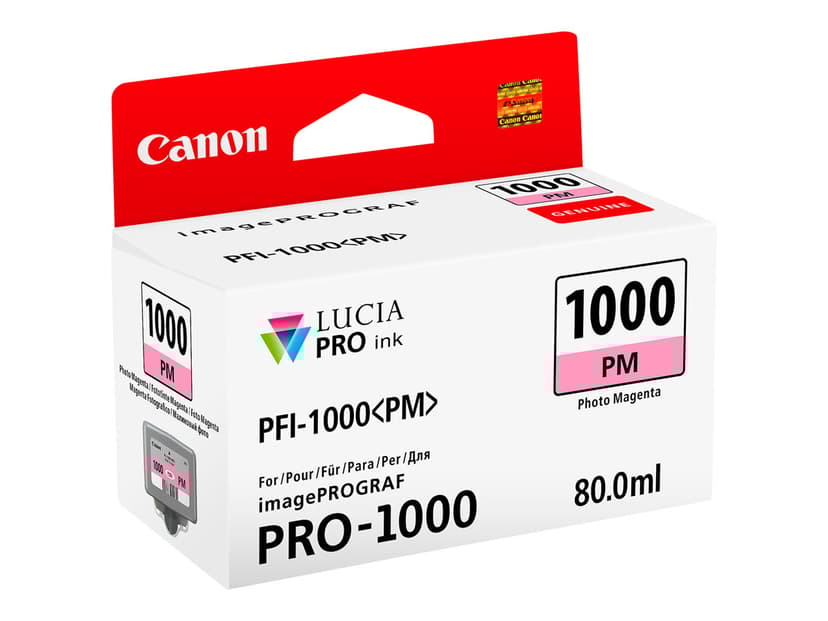 Canon Blekk Foto Magenta PFI-1000 PM - IPF-1000