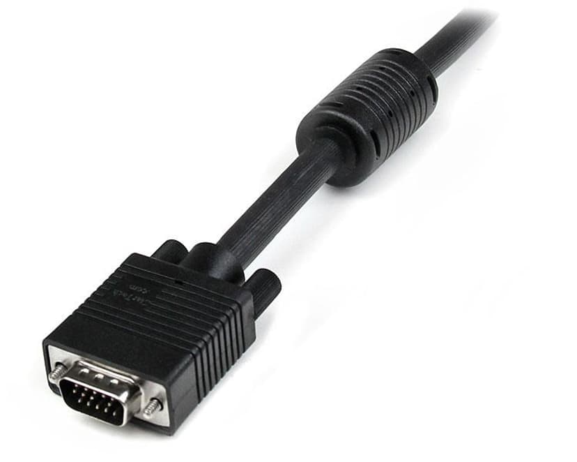 Startech 5m Coax High Resolution Monitor VGA Video Cable HD15 m/m 5m VGA VGA Musta