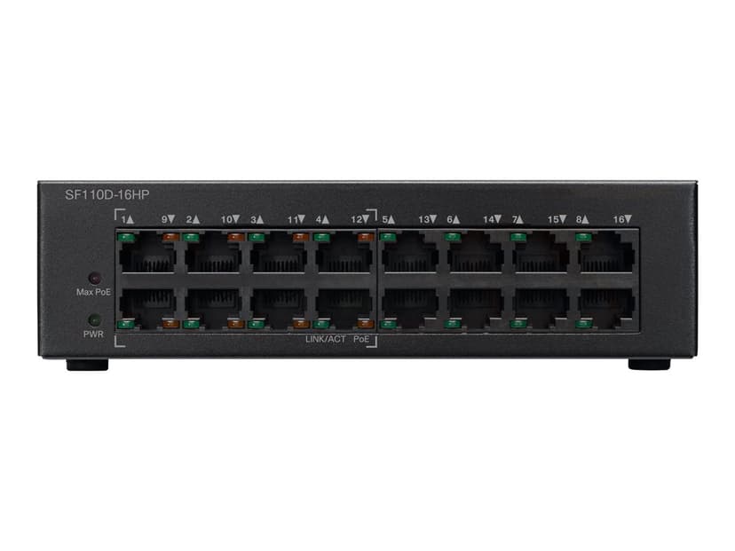 Cisco Small Business SF110D-16HP