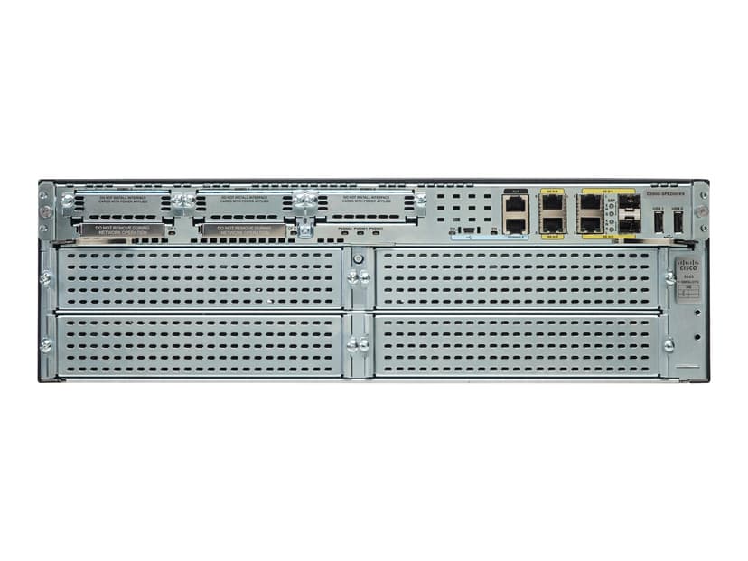 Cisco 3925 Voice Security and CUBE Bundle