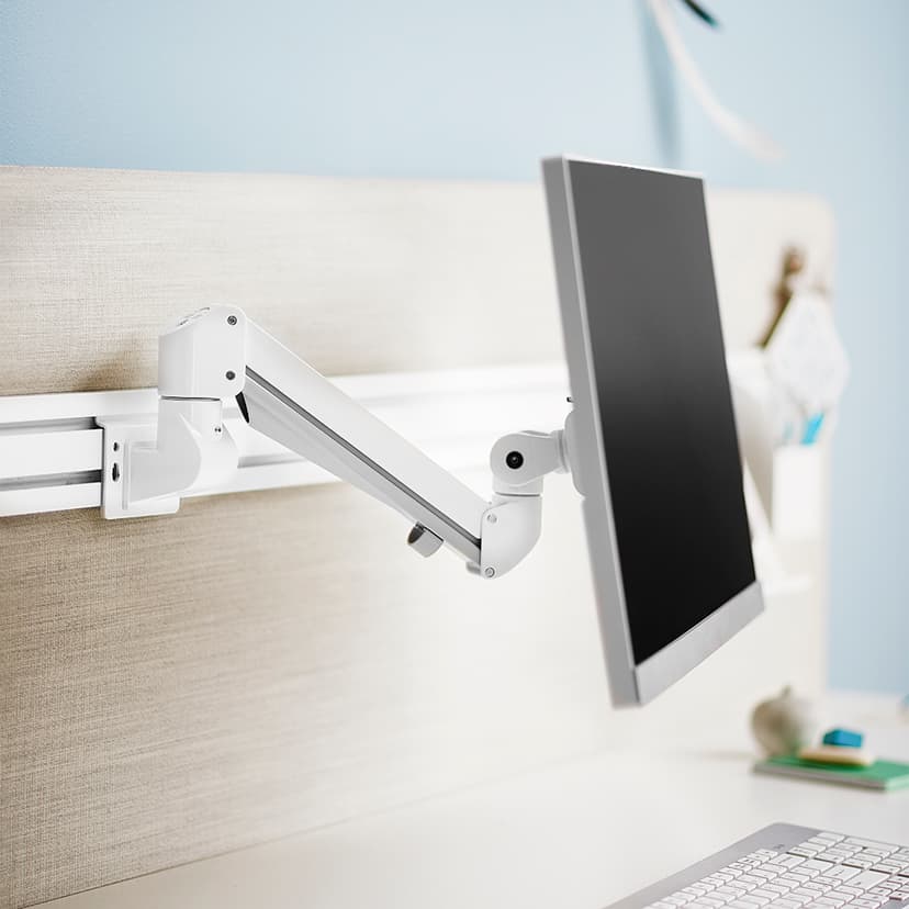 Forming Function Monitor Arm LC55 Conceptum Gasspring White