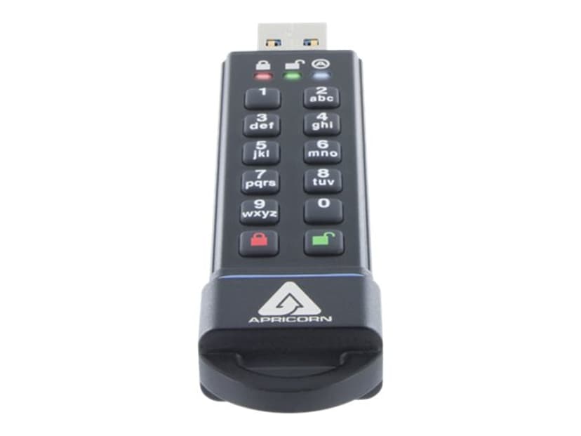Apricorn Aegis Secure Key 3.0 30GB USB-A Svart