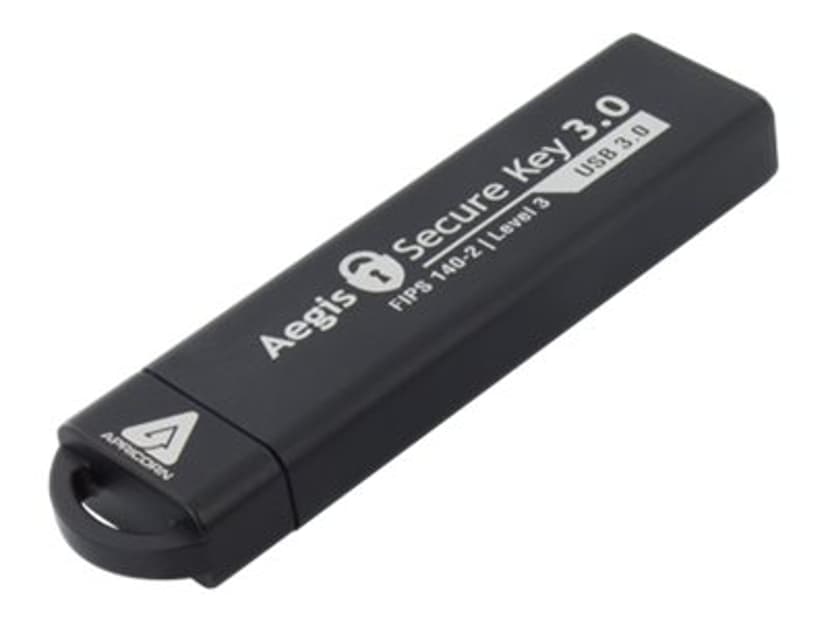 Apricorn Aegis Secure Key 3.0 30GB USB-A Svart
