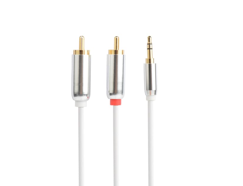 Prokord Audiokabel 5m 3,5mm 2 x RCA