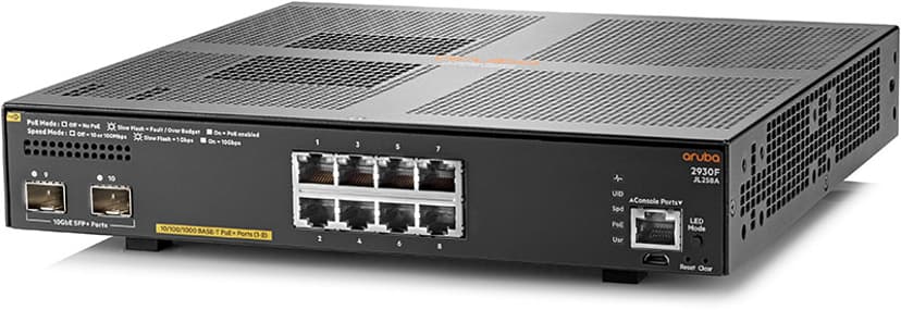 HPE 2930F 8G PoE+ 2SFP+