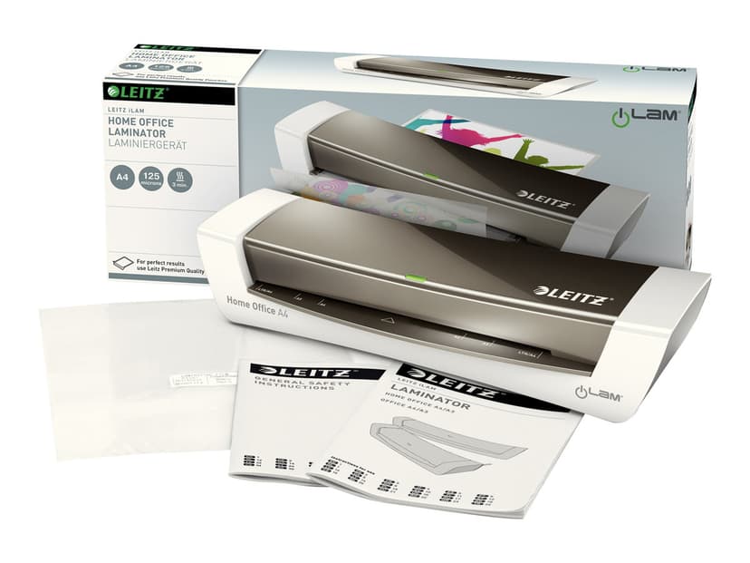 Leitz Lamineringsmaskin iLAM Home Office A4 Grå