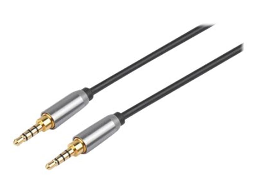 Prokord Äänikaapeli 2m 3.5mm 3.5mm