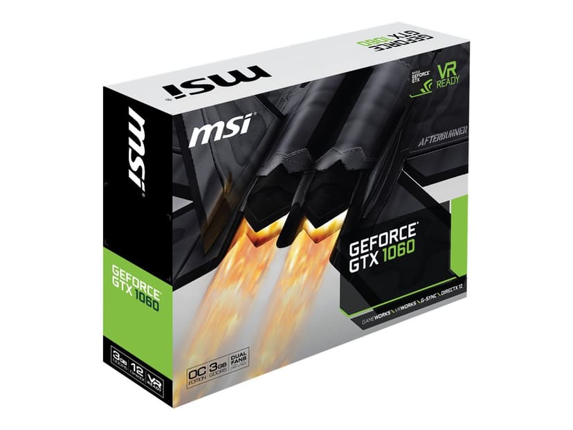 MSI GeForce GTX 1060 GT OC 3GB