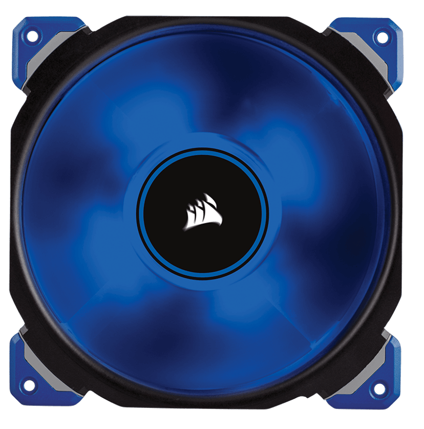 Corsair ML Series ML140 PRO LED Premium Magnetic Levitation Ventilator Transparant, Zwart