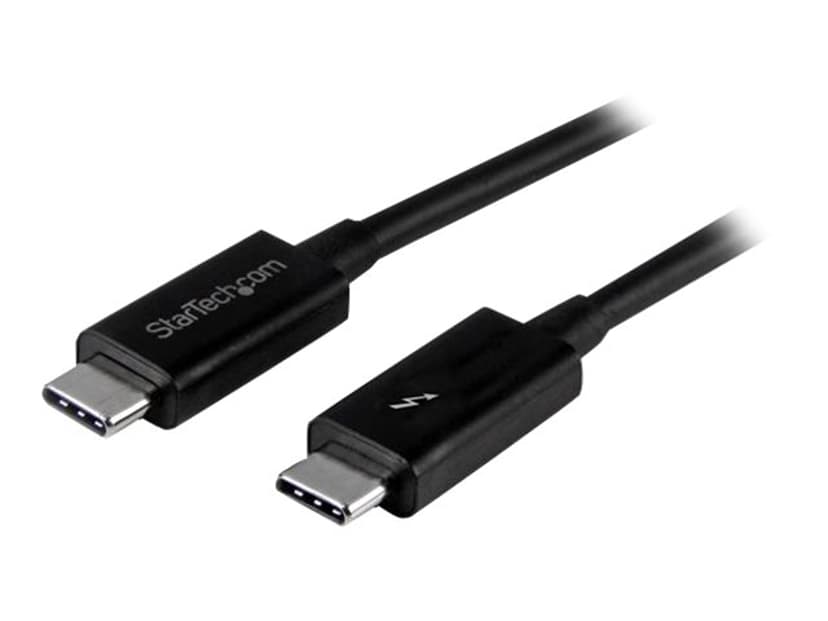 Startech 1m Thunderbolt 3 (20Gbps) USB C Cable / Thunderbolt USB DP 1m Zwart