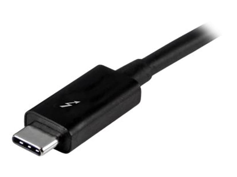 Startech 1m Thunderbolt 3 (20Gbps) USB C Cable / Thunderbolt USB DP 1m Zwart