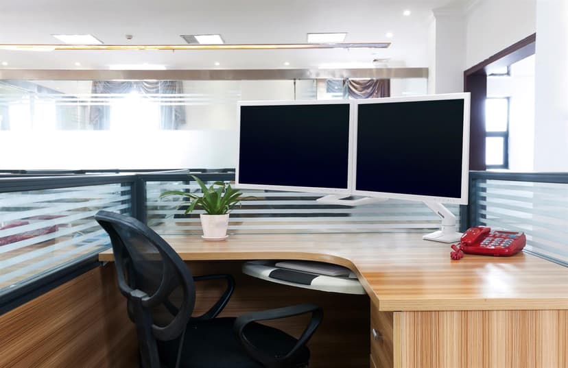 Ergotron HX Desk Dual Monitor Arm