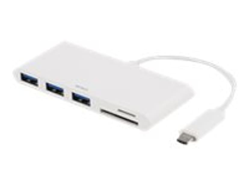 Deltaco USBC-HUB USB 2.0 Type-C