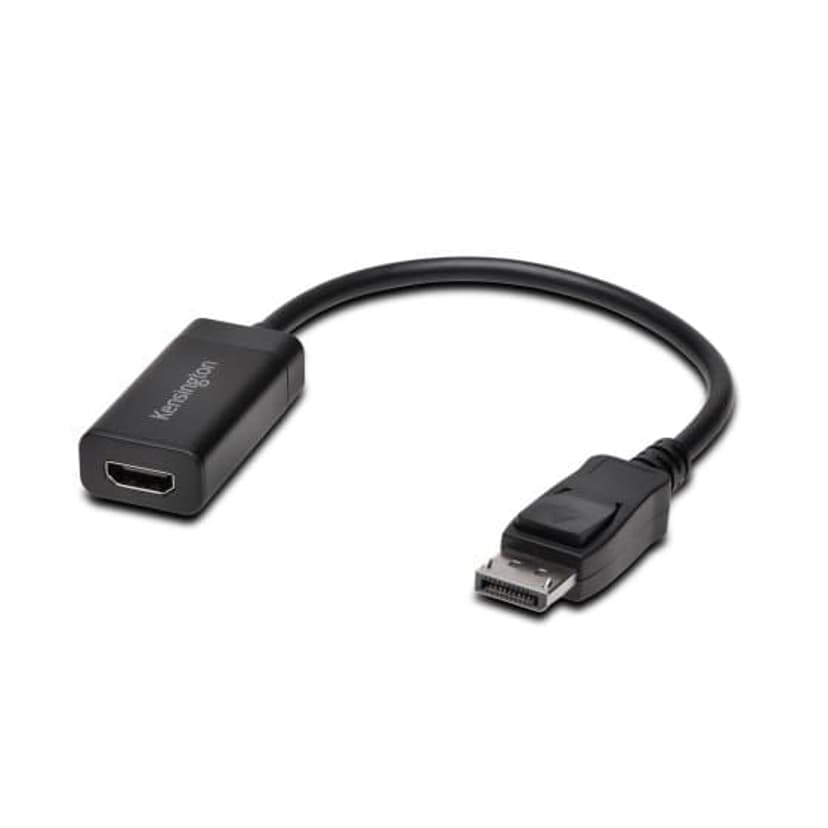 Kensington VP4000 4K Video Adapter DisplayPort 1.2 HDMI Musta