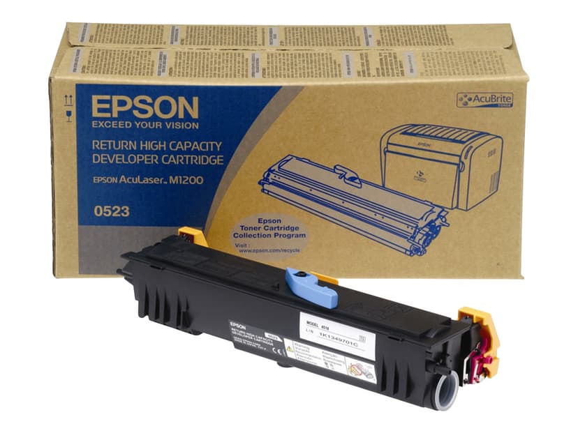 Epson Toner Svart HC 3,2k Return - M1200