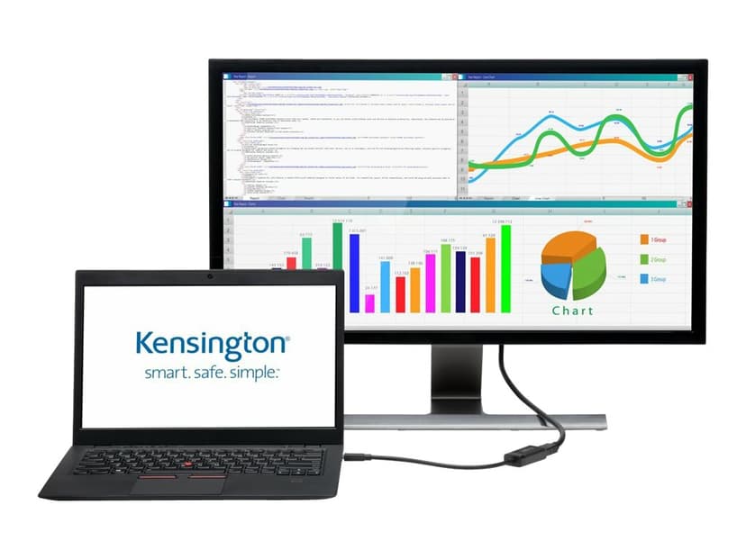 Kensington VM4000 4K Video Adapter Mini DisplayPort HDMI Svart