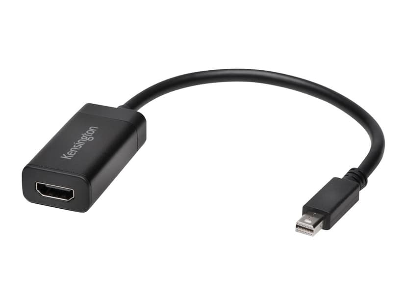 Kensington VM4000 4K Video Adapter Mini DisplayPort HDMI Musta