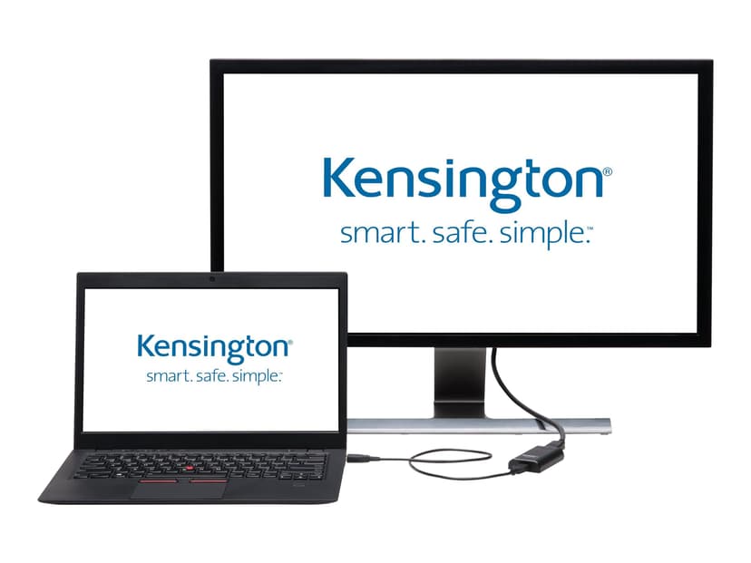 Kensington VP4000 4K Video Adapter DisplayPort 1.2 HDMI Svart