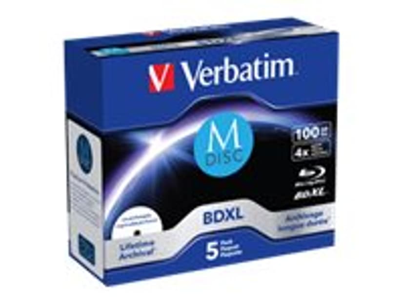 Verbatim M-Disc BDXL 100GB 5pc(s)
