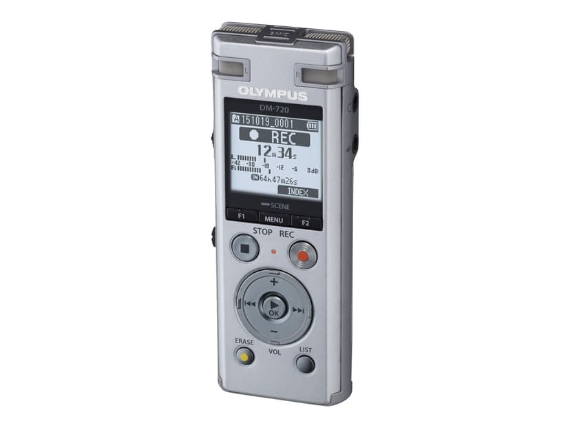 Olympus DM-720 Incl NiMh Battery + Stand Clip