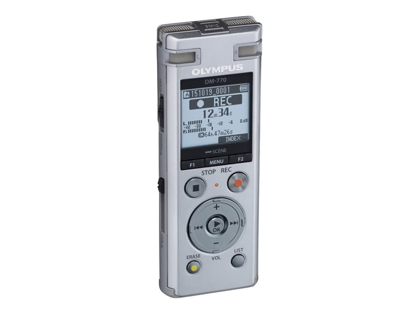 Olympus DM-770 Inkl NiMh Batteri + Väska/Strap/USB Kabel