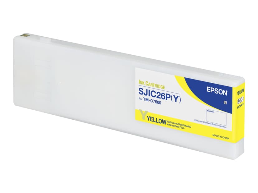 Epson Blekk Gul SJIC26P - ColorWorks TM-C7500