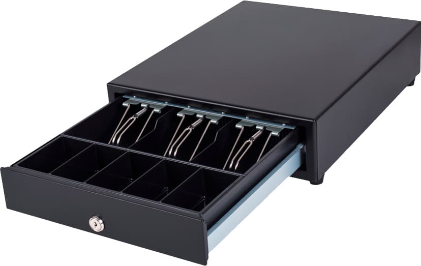 International Cash Drawer Kassalåda HP-102 Manuell Svart