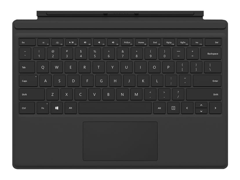 Microsoft Type Cover Nordisk Sort