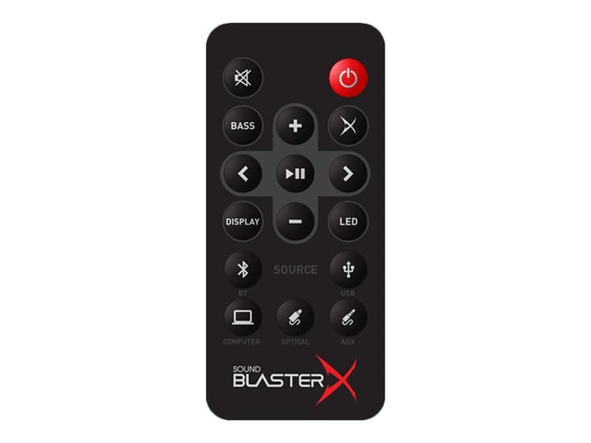 Creative Sound BlasterX Katana Musta