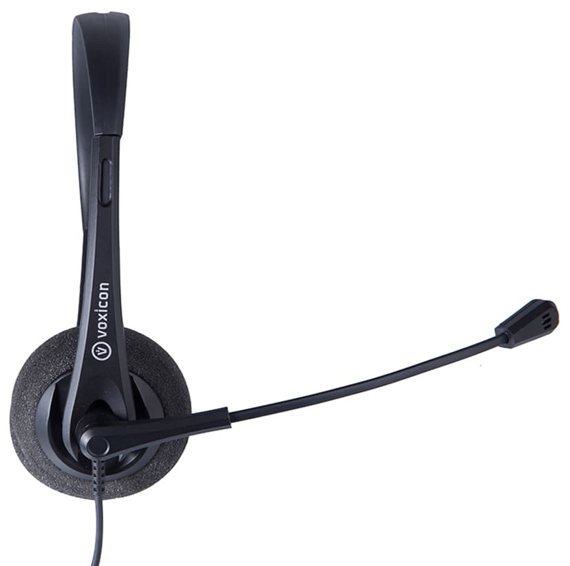 Voxicon U200 Duo Noise Cancelling Stereo USB-A Svart
