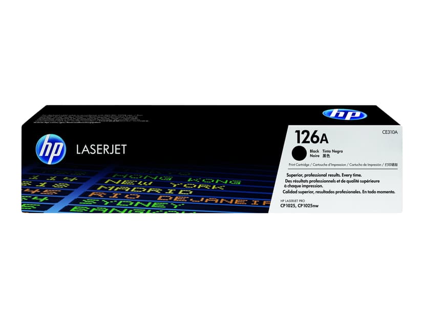 HP Toner Sort 126A 1,2K - CP1025
