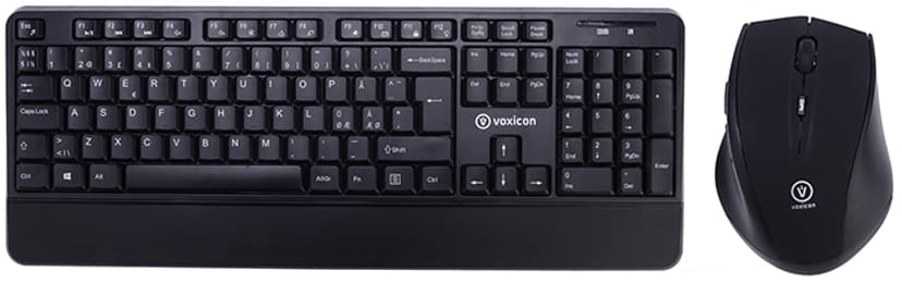 Acutek Näppäimistö Wireless and Mice 200WLH Pohjoismainen