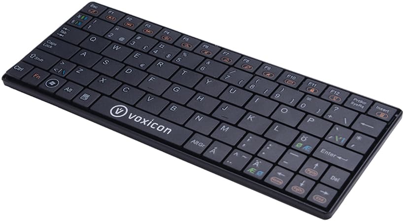 Voxicon Ultra-Slim Mini SM411 Tangentbord Trådlös Nordisk