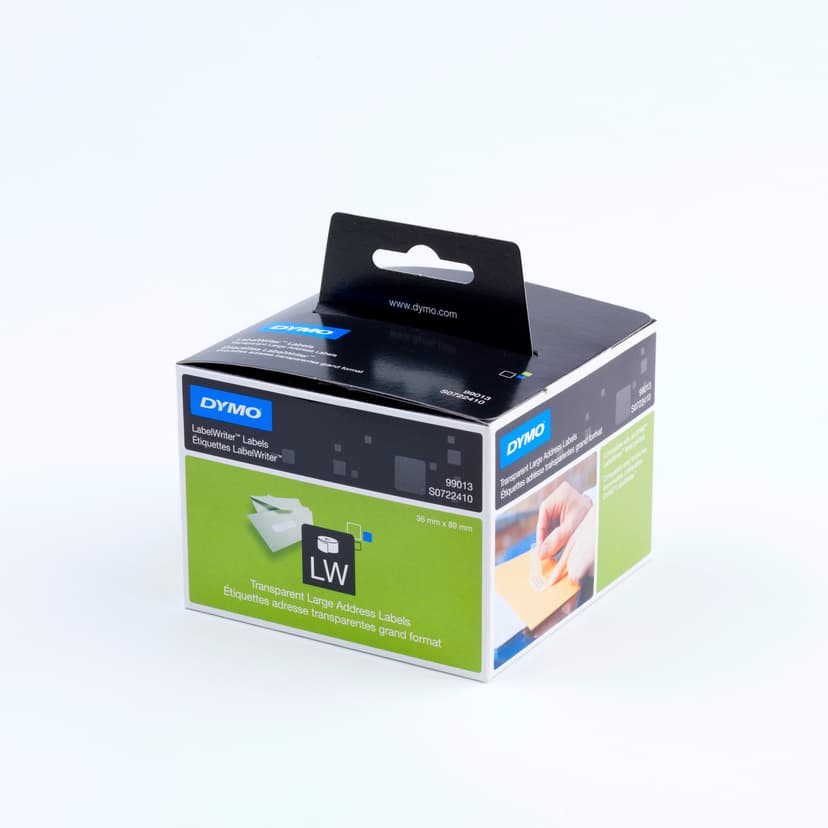 Dymo Etiketter Adress (Klar) 89 x 36mm - LabelWriter