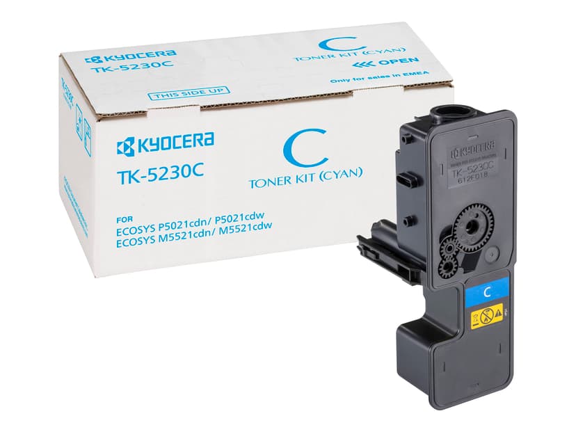 Kyocera Toner Cyaan 2.2K Tk-5230C - P5021/M5021