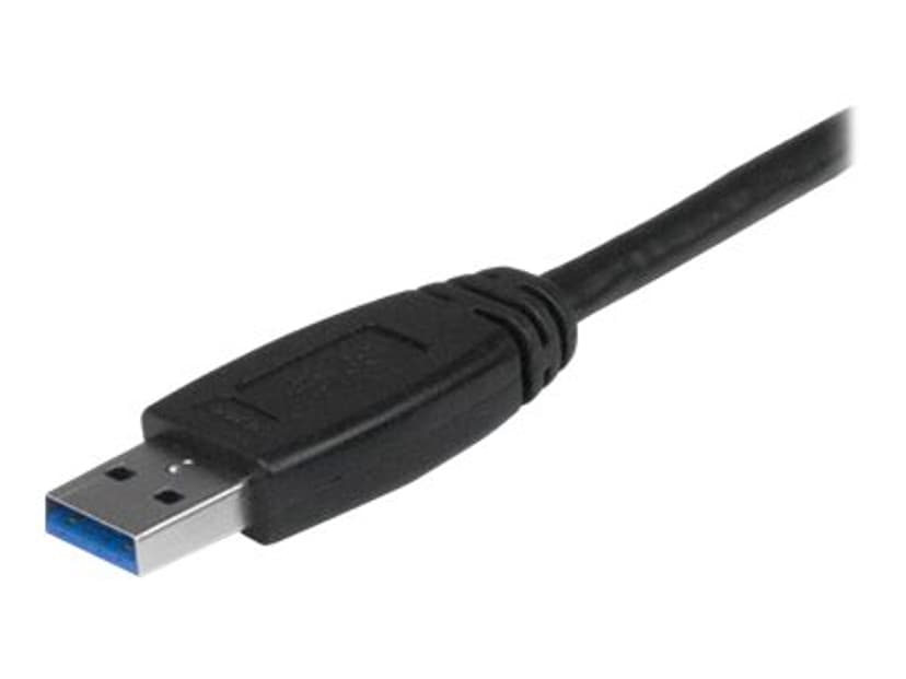 Startech USB 3.0 Data Transfer Cable for Mac & Windows 1.8m USB A USB A Svart