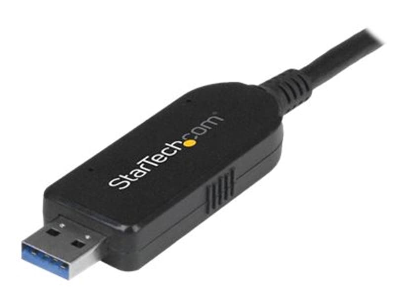 Startech USB 3.0 Data Transfer Cable for Mac & Windows 1.8m USB A USB A Svart
