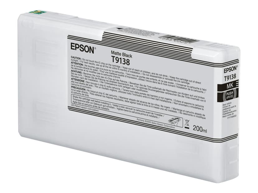 Epson Bläck Matt Svart 200ml - P5000