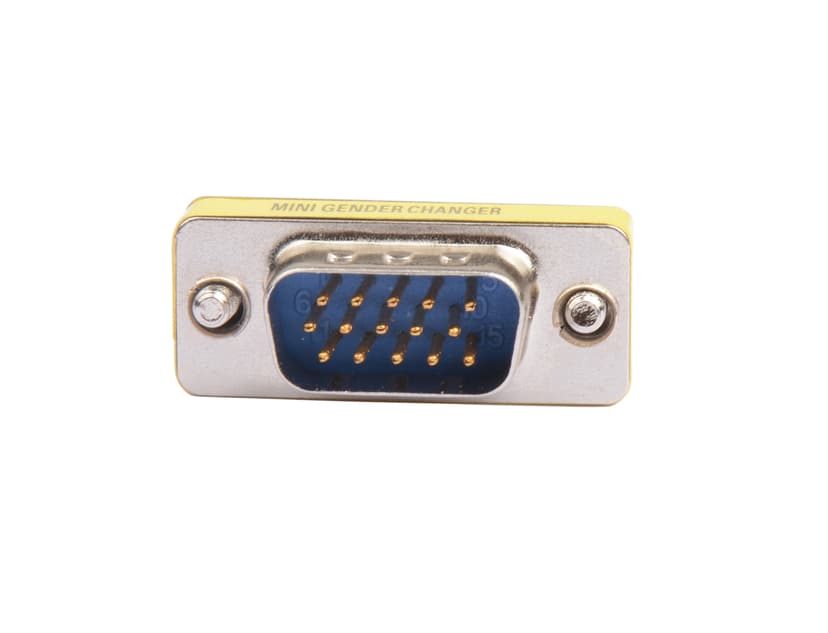 Prokord Gender Changer HD15mA - HD15mA Low-Profile VGA VGA