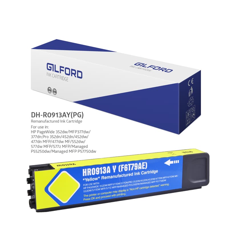 Gilford Blekk Gul 913A 3K - Pw 377/452/477/552 - F6t79AE