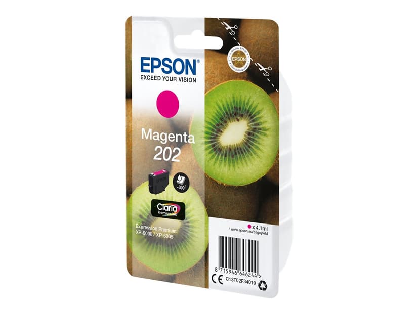 Epson Bläck Magenta 4.1ml 202 - XP-6000/XP-6005