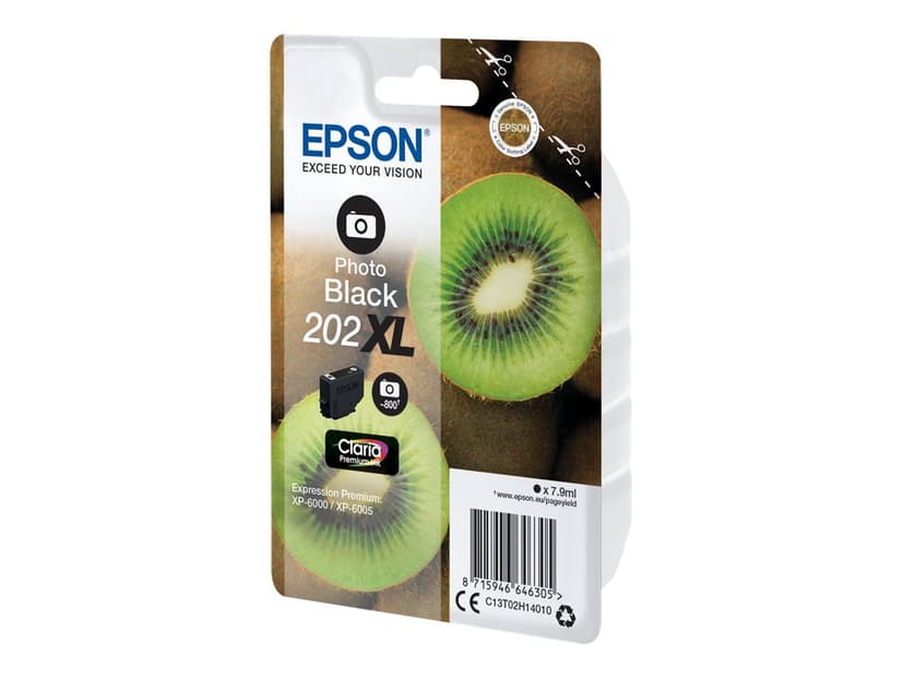 Epson Bläck Foto Svart 7.9ml 202XL - XP-6000/XP-6005