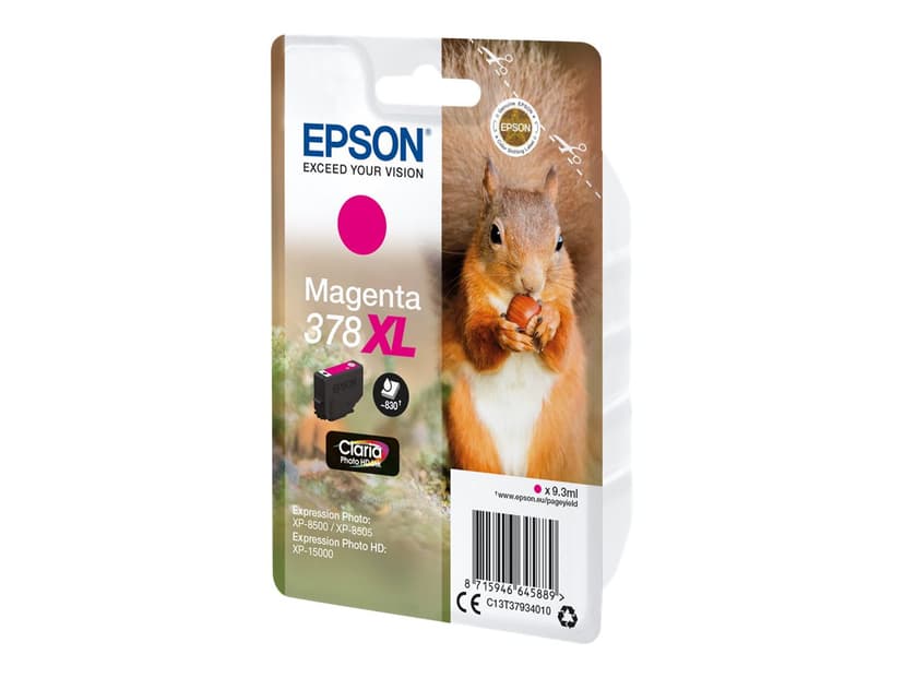 Epson Bläck Magenta 9.3ml 378XL - XP-15000/XP-8500/XP-8505