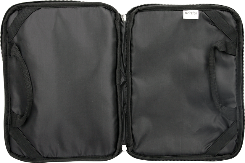 Cirafon Business Nylon Sleeve Work-In Taske 10.2" Nylon Sort