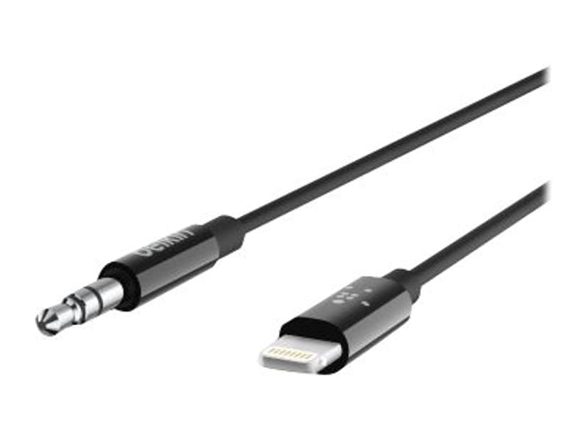 Belkin Lightning till 3.5mm ljudkabel 0.9m 3,5mm