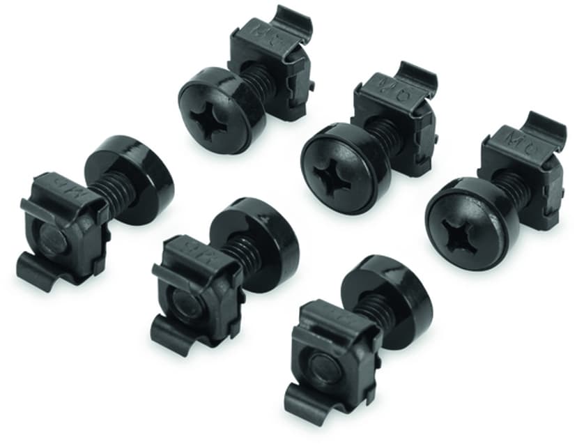 Digitus DN-19 SET Skruer og møtrikker til rack, sort, 50-pak