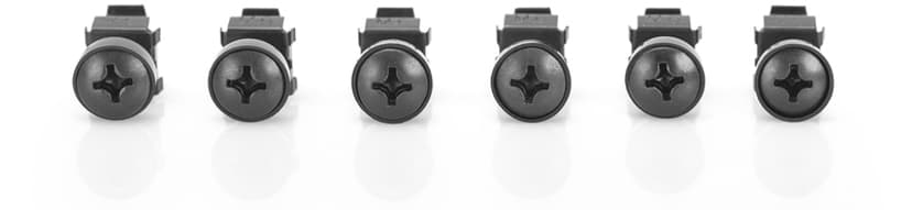 Digitus DN-19 SET Skruvar och muttrar för rack Svart 50-pack