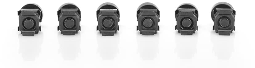 Digitus DN-19 SET Skruvar och muttrar för rack Svart 50-pack